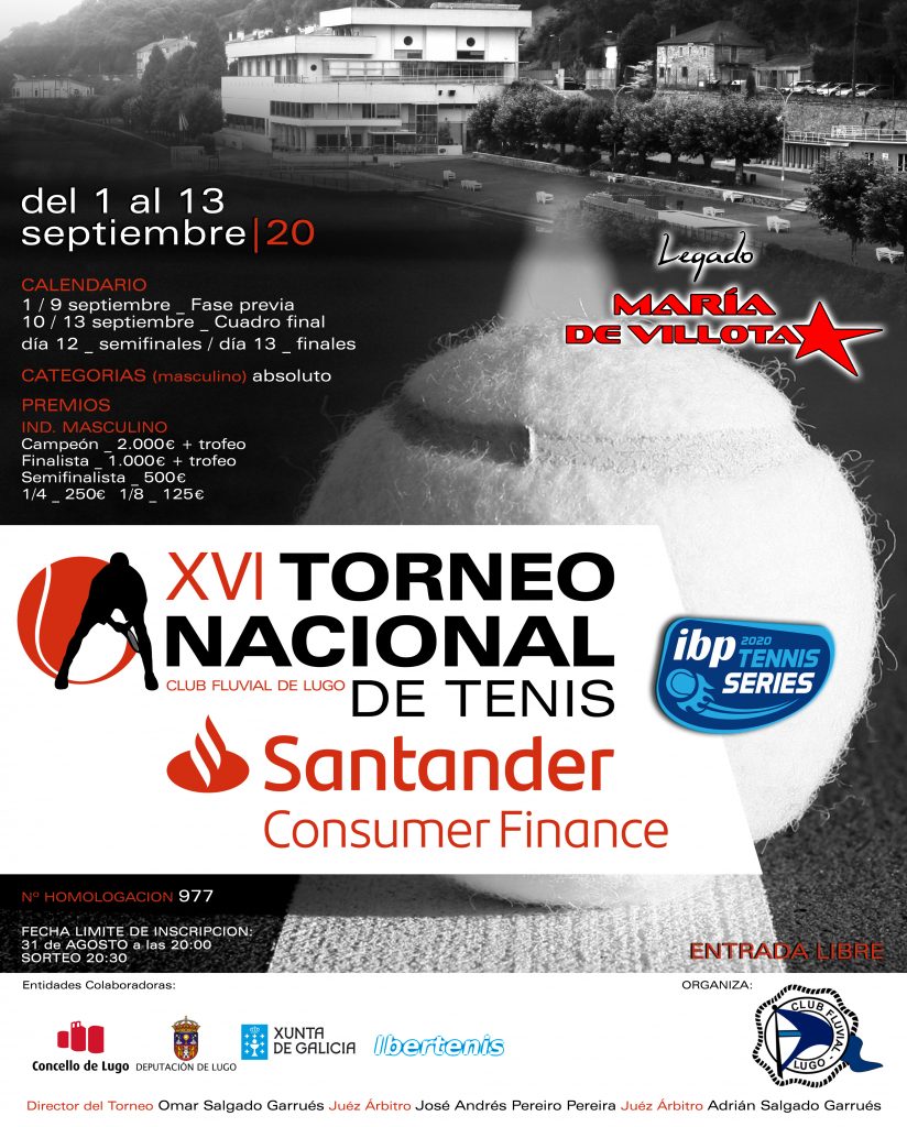 XVI torneo nacional de tenis Lugo